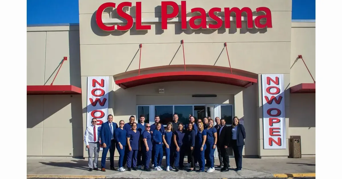 CSL Plasma opens two centers in Bayamón and Caguas: donors get $40 to $60 per donation