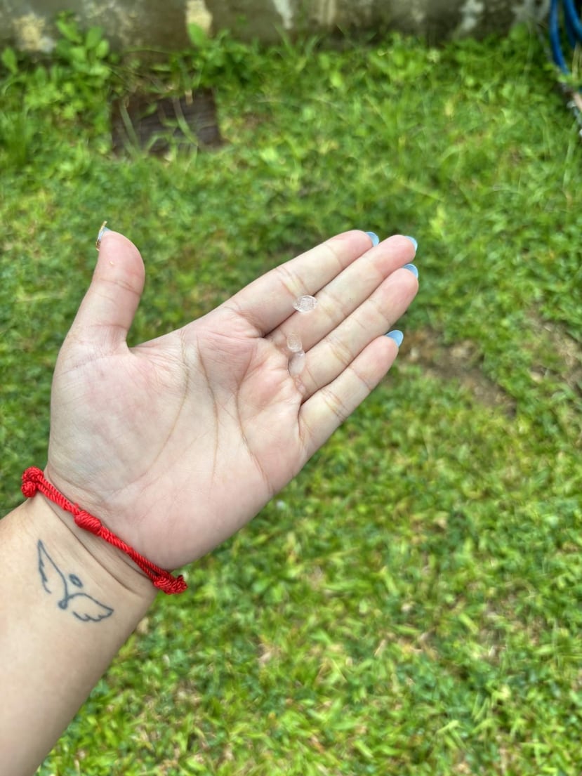 Granizo del tamaño de un guisante cae en Jayuya y Utuado mientras dos temblores sacuden la isla