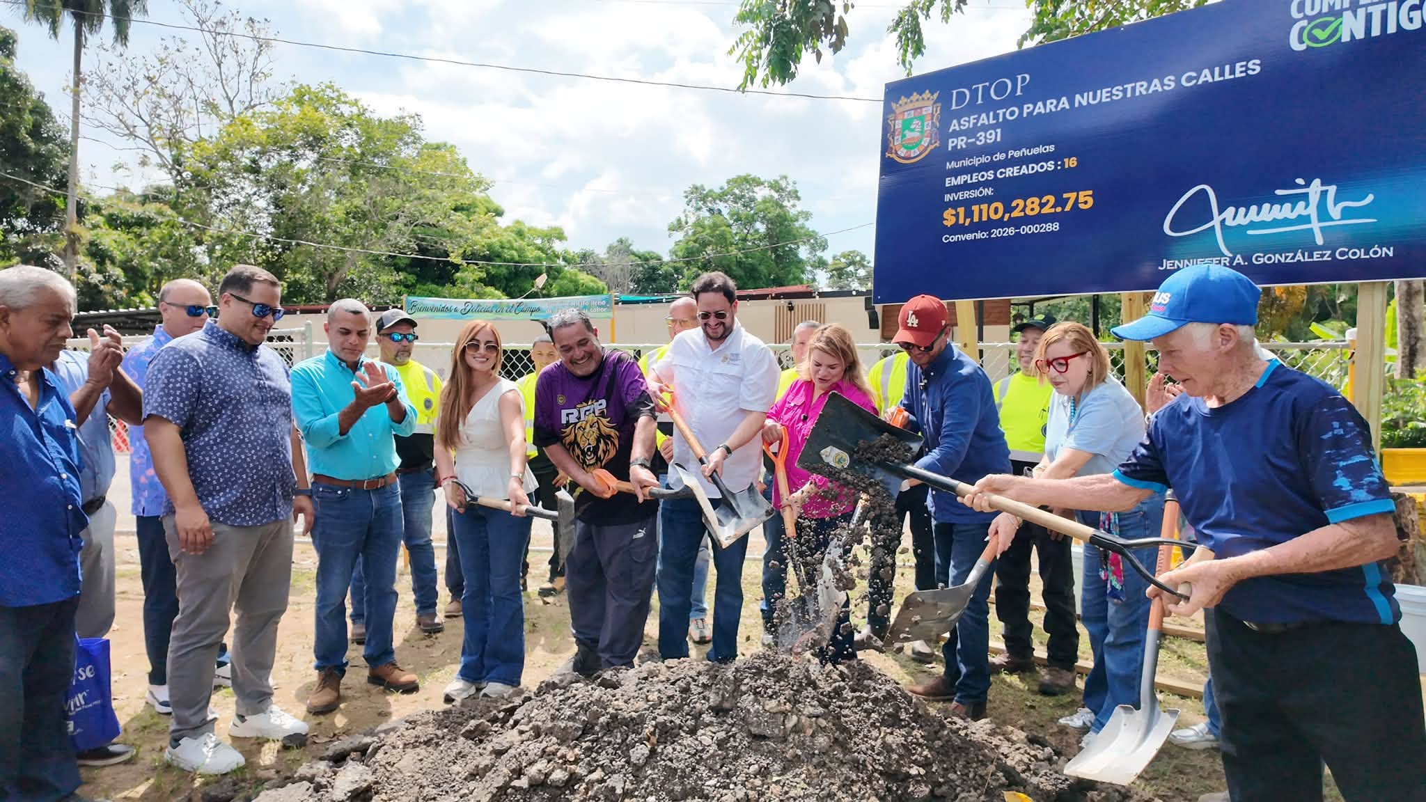 Peñuelas gets new PR-391 repaving and 20 new vehicles, first visible fruit of the $94 million road fund